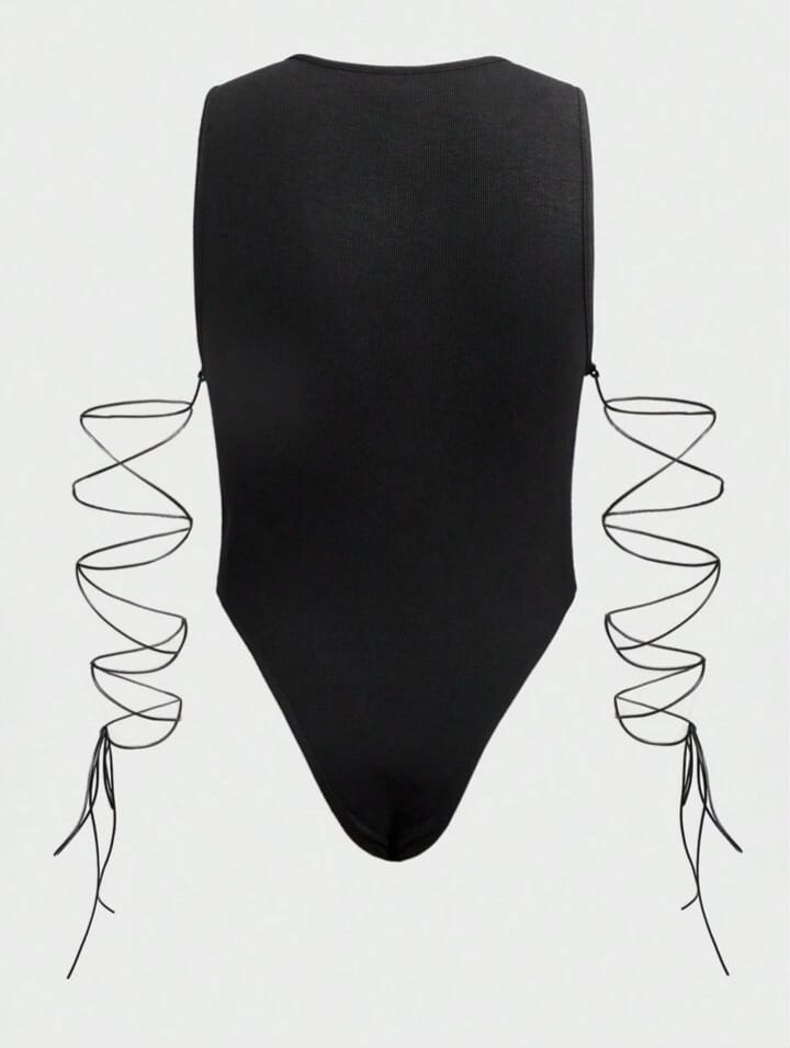 Men's Knit Tie-Dye Casual Body Suit